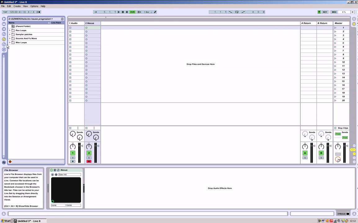 Ableton 8 - Poradnik - Cz.1 Budowa i om&oacute;wienie programu.