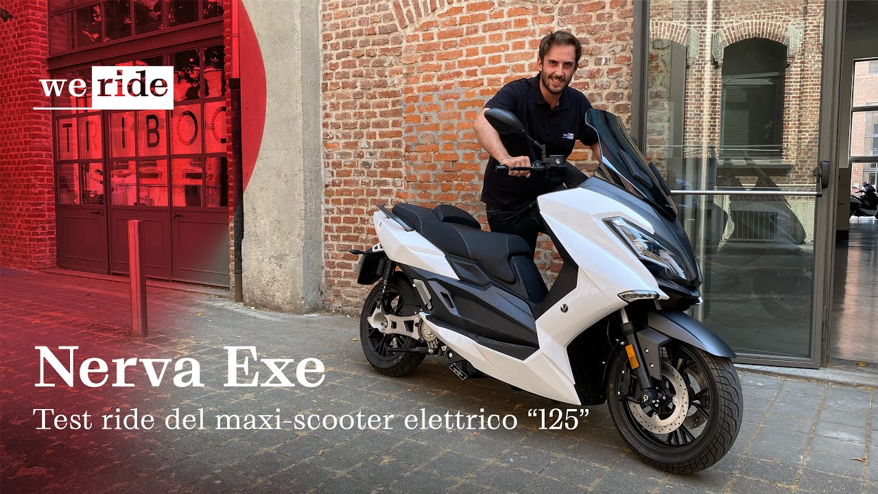 Nerva Exe | Test ride del maxi-scooter elettrico 