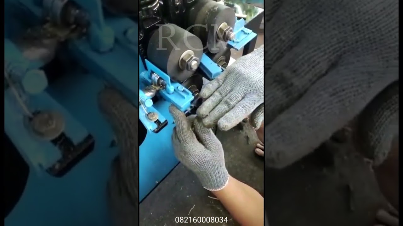 CARA MENYETEL/SETTING PISAU DAN IRAT MESIN TUSUK SATE KELUAR 4