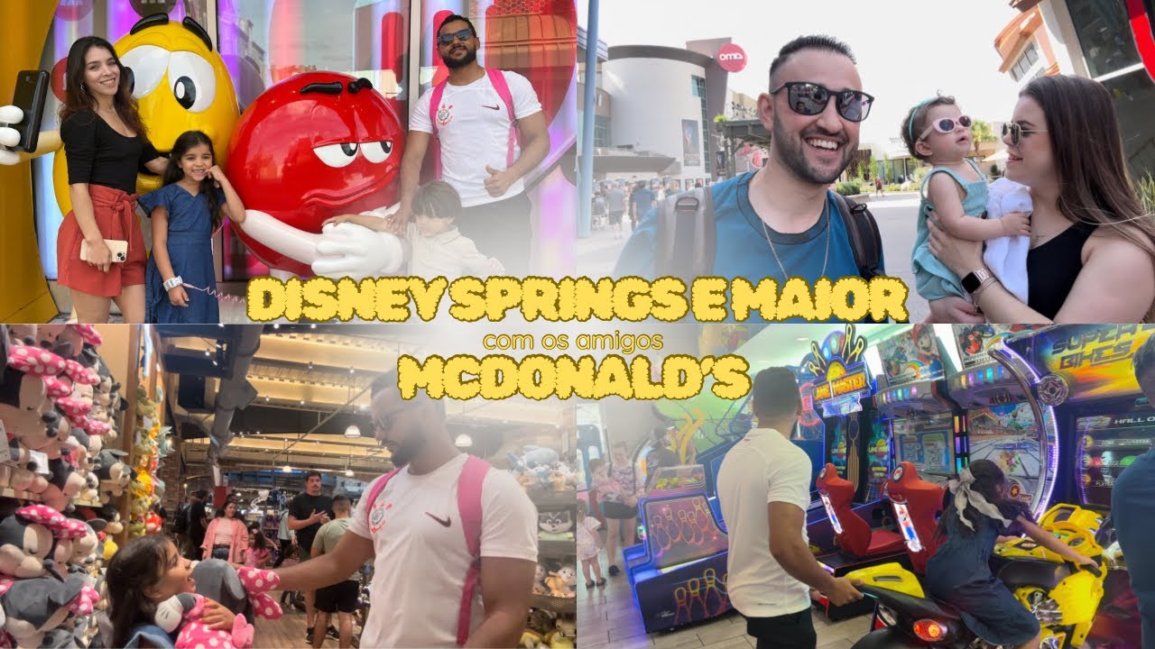 Passeio na Disney Springs é maior McDonald’s 😱