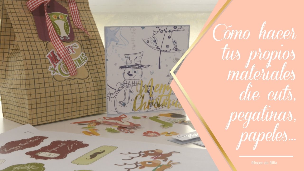 Scrapbooking: Como hacer tus propios papeles, die-cuts, pegatinas...  Recursos Web.