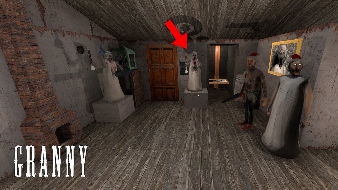 Granny Recaptured - The NEW Update With SCARY Slendrina's Mom Statue and NEW Path!