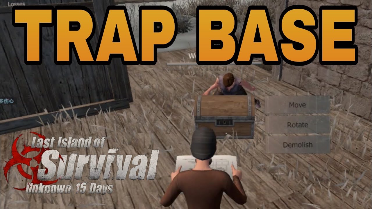 Factory of Loot - Trap Base - Solo Random - Last Island of Survival