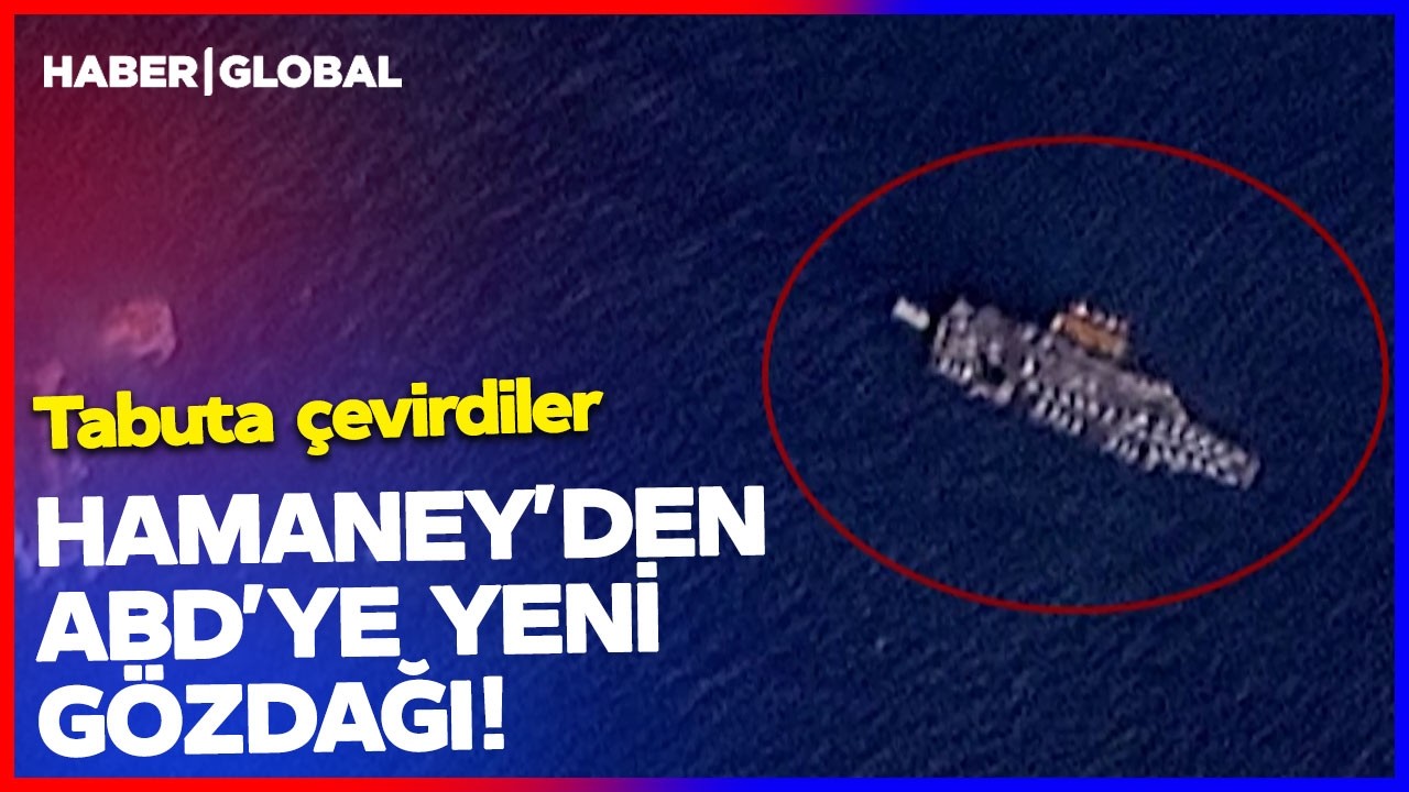 Dünyanın En Büyük Uçak Gemisi Tabuta Çevirildi! Hamaney'den ABD'ye Yeni Gözdağı