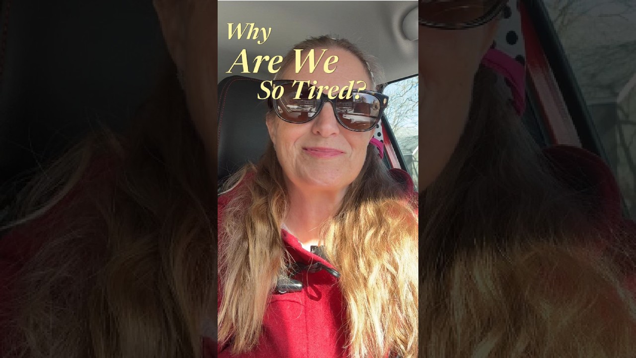 Why Are We So Tired? #timeforyourself #wisdom #momguilt