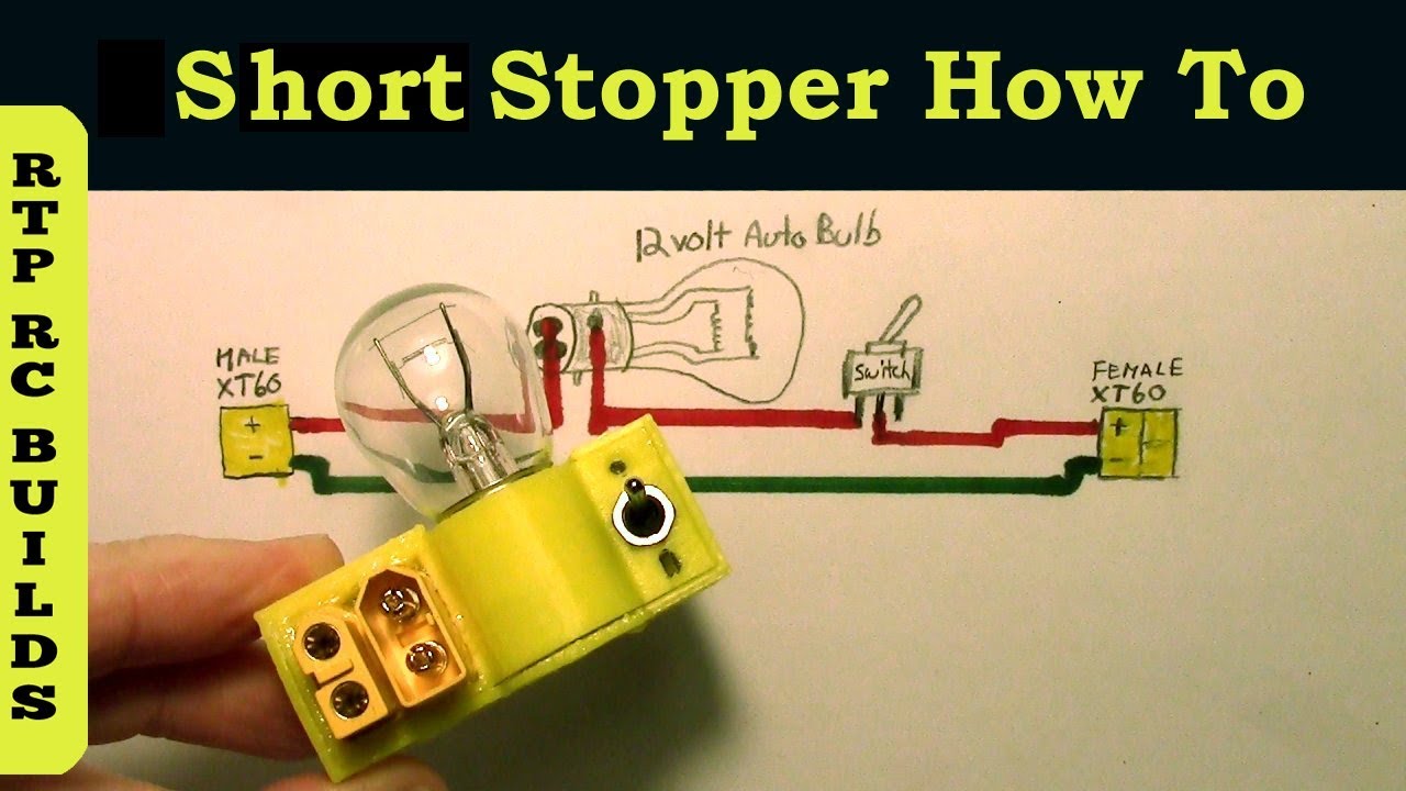 Short Stopper current limiter protection - What is it and How to Build for RC quadcopter or airplane