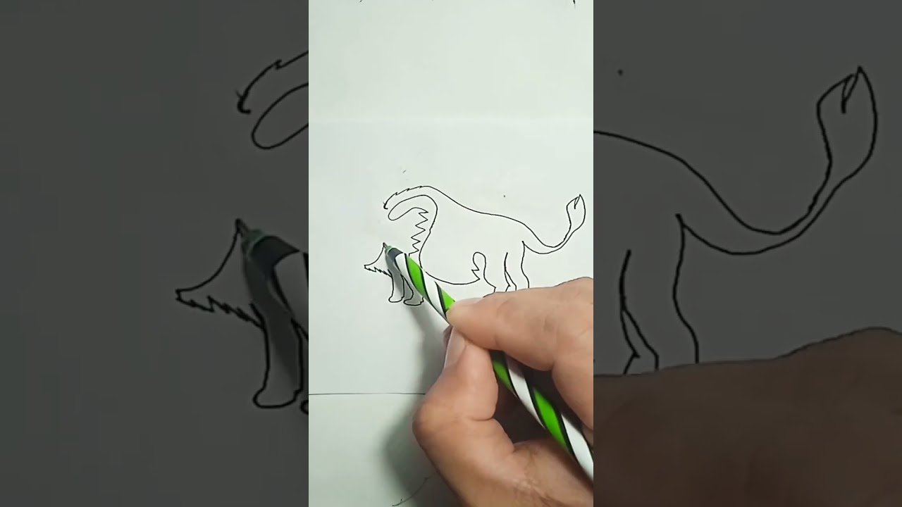 ONE LINE DRAWING BISON #shorts #shortvideo #youtubeshorts #short #viral #shortsfeed #reels #foryou