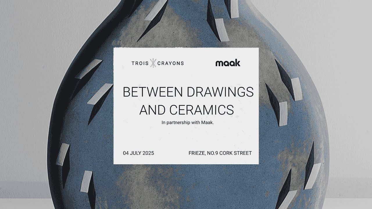 Between Drawings and Ceramics | Panel Talk in Partnership with Maak