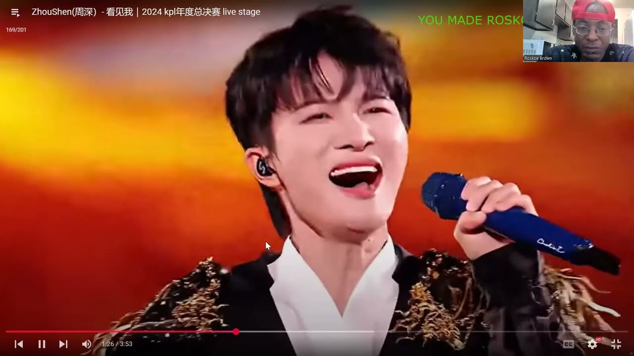Zhou Shen - See Me (Live) Реакция #zhoushen