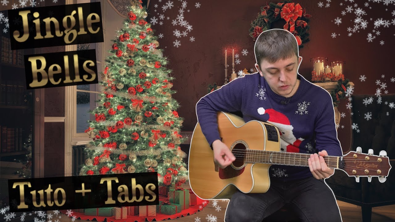 Jingle bells (Chant de noël) - Tuto Guitare en Français (TABS)