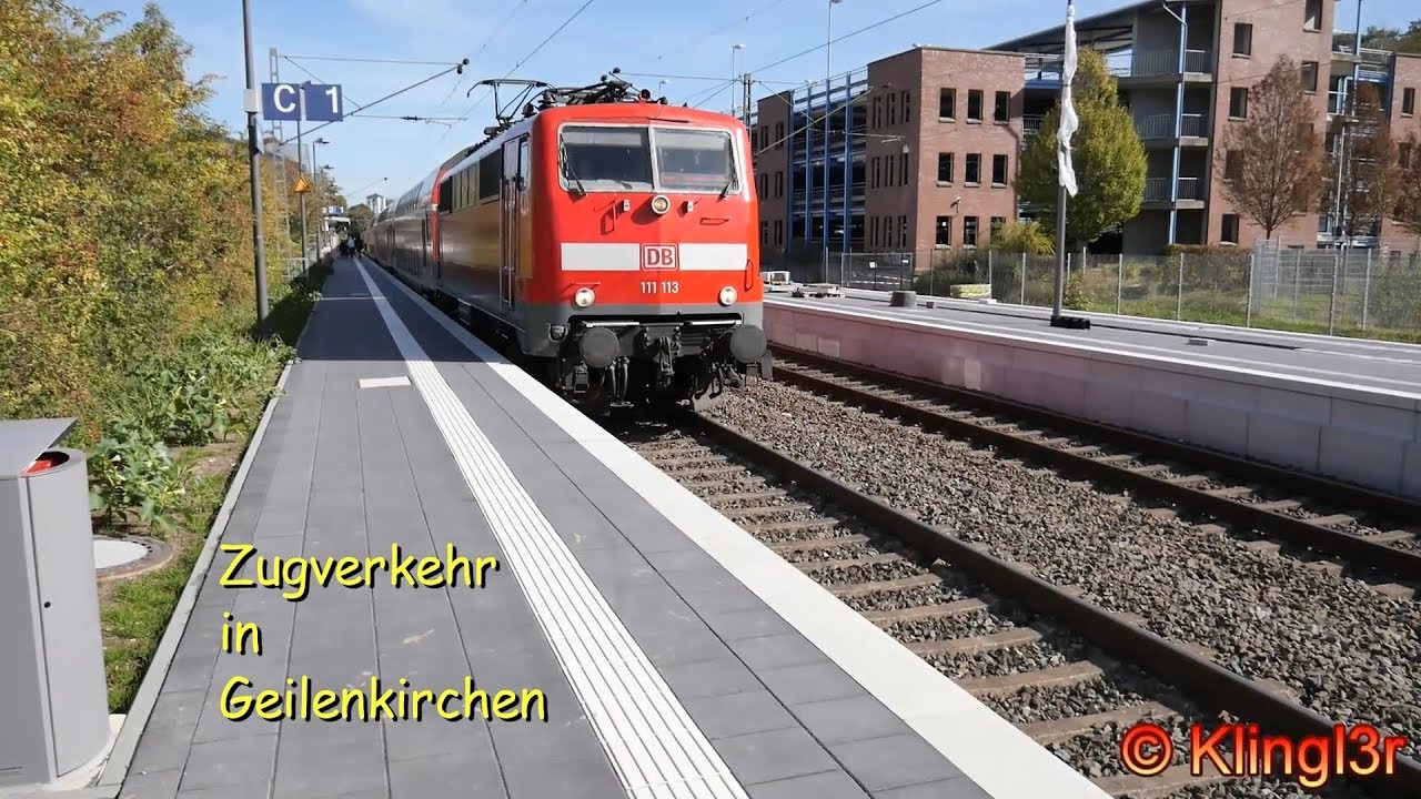 Züge in Geilenkirchen - BR111 BR425
