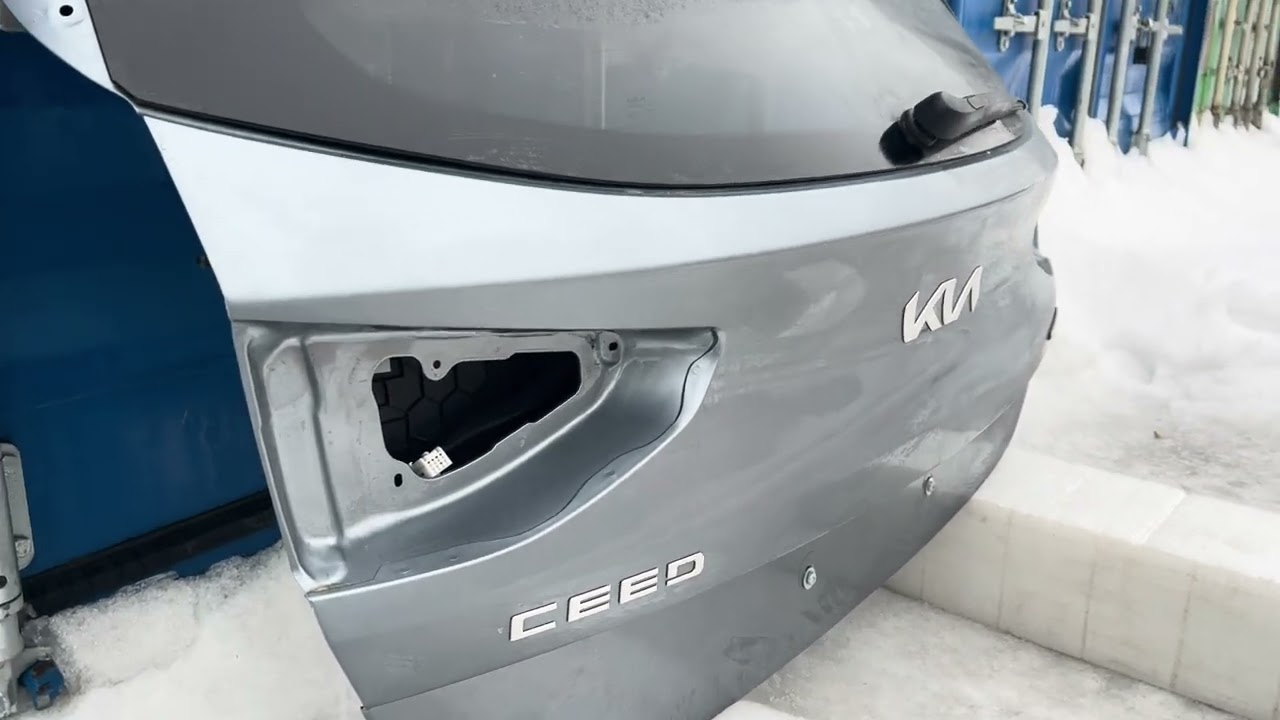 Kia Ceed 3 CD рестайлинг Крышка багажника хэтчбек 