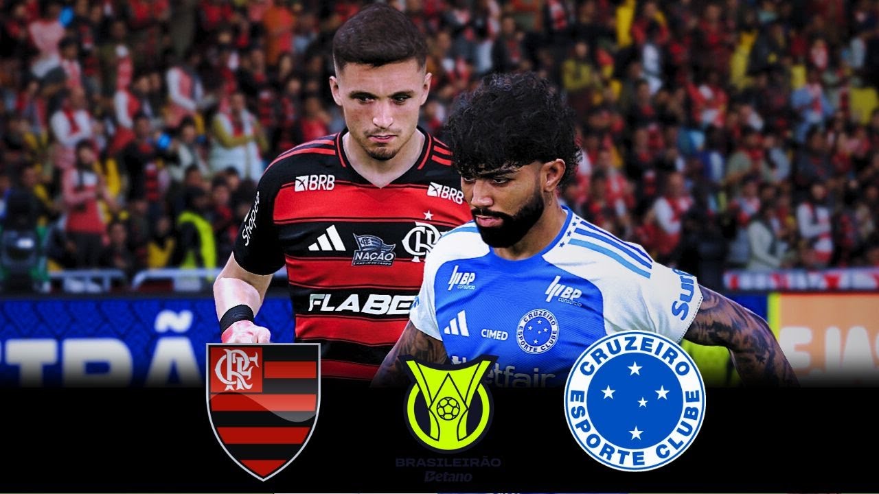 🔥 GALÁCTICOS DO FLAMENGO | FLAMENGO X CRUZEIRO | BRASILEIRÃO 2025 | GAMEPLAY PES 21