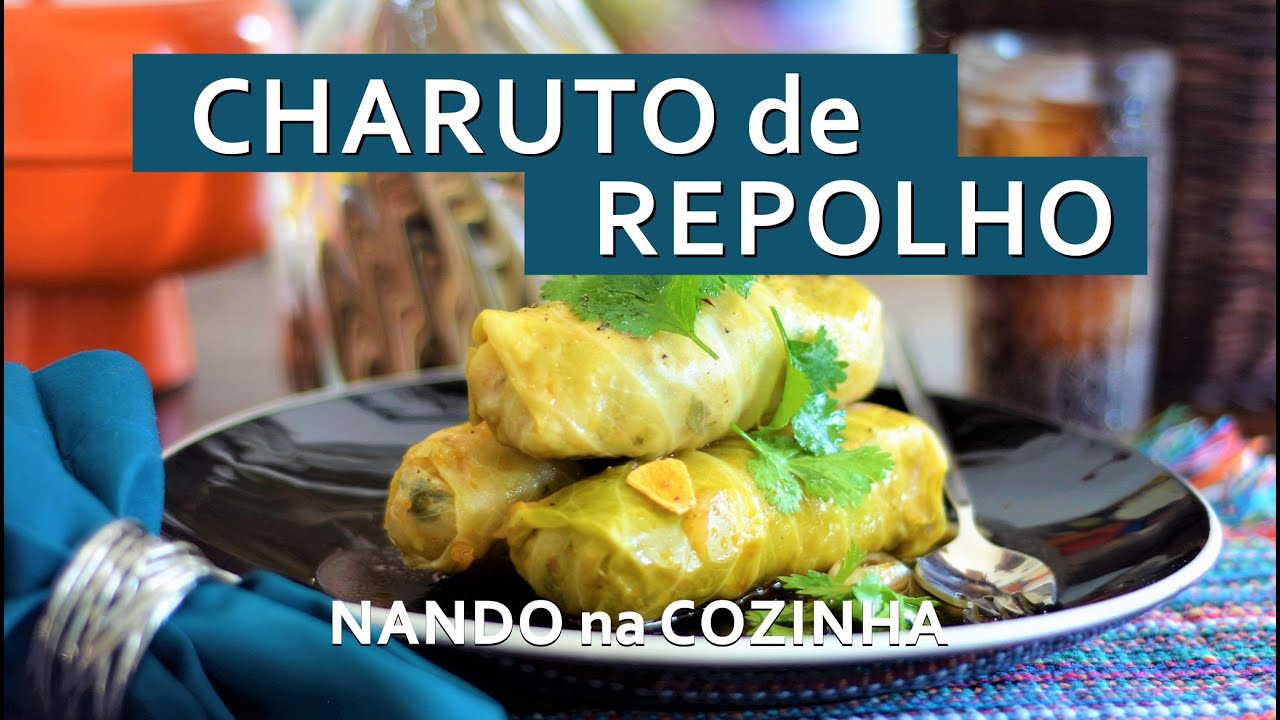 CHARUTO de REPOLHO: minha versão deste clássico da culinária árabe servido de forma inusitada
