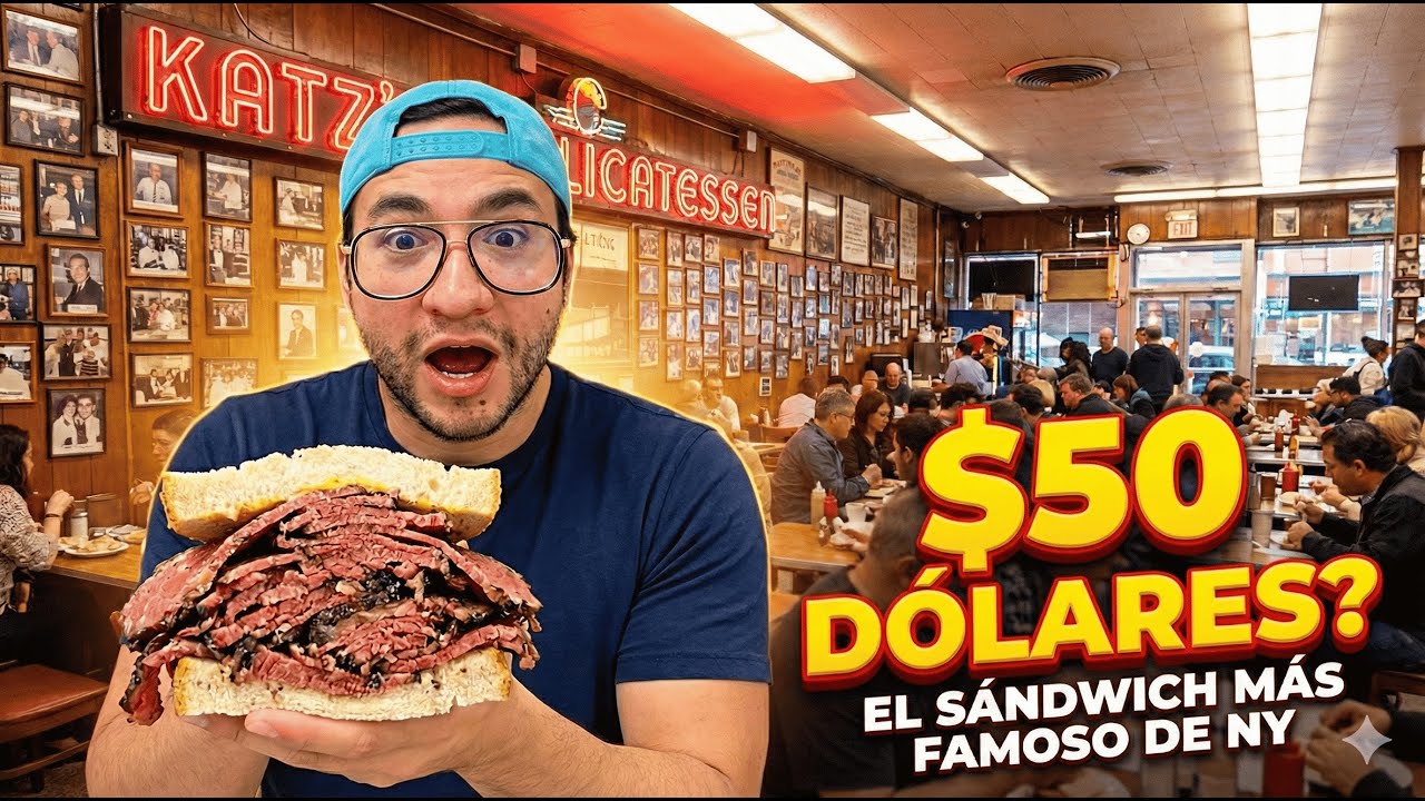 Katz Delicatessen. ¿Cuánto cuesta el sándwich más famoso de la ciudad de NY?