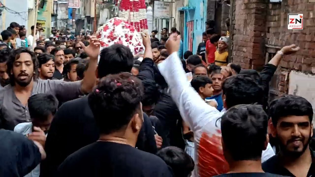 8 Muharram 2023 Matam || Mohalla Satti Teep || Amroha Azadari 1445 || 8 Moharram Juloos