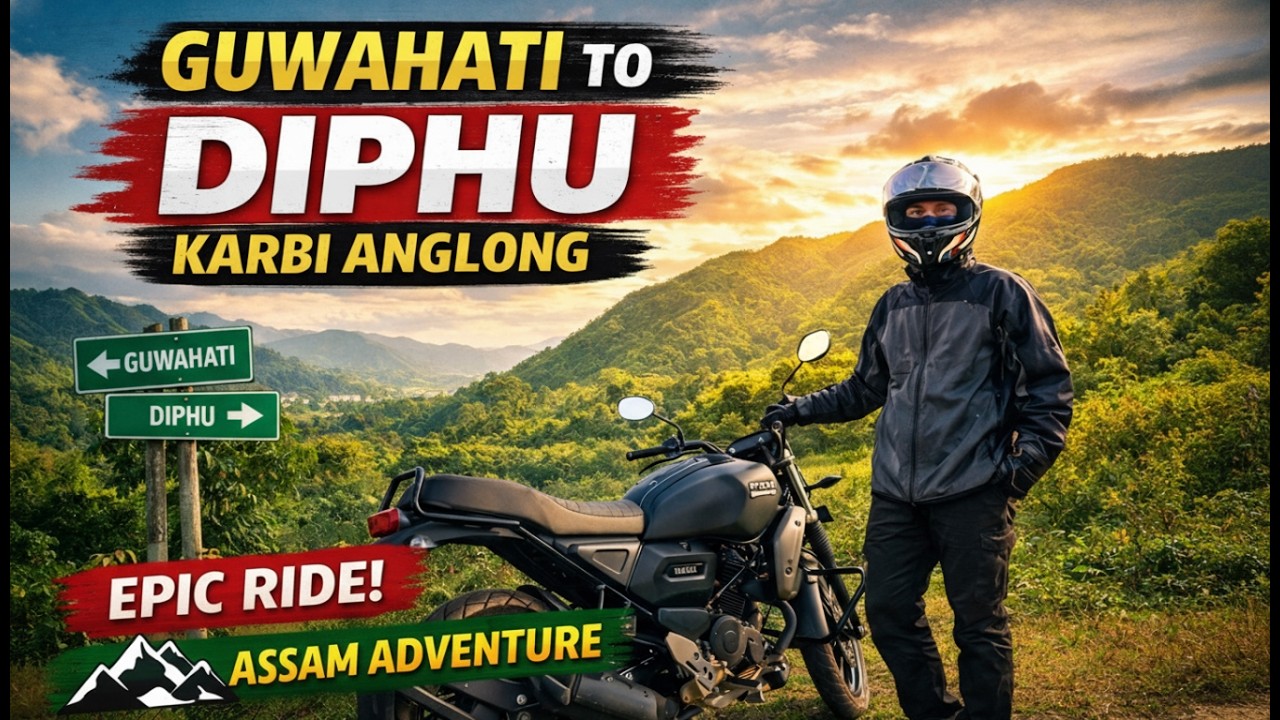 Solo Ride Guwahati to Diphu | Karbi Anglong Moto Vlog