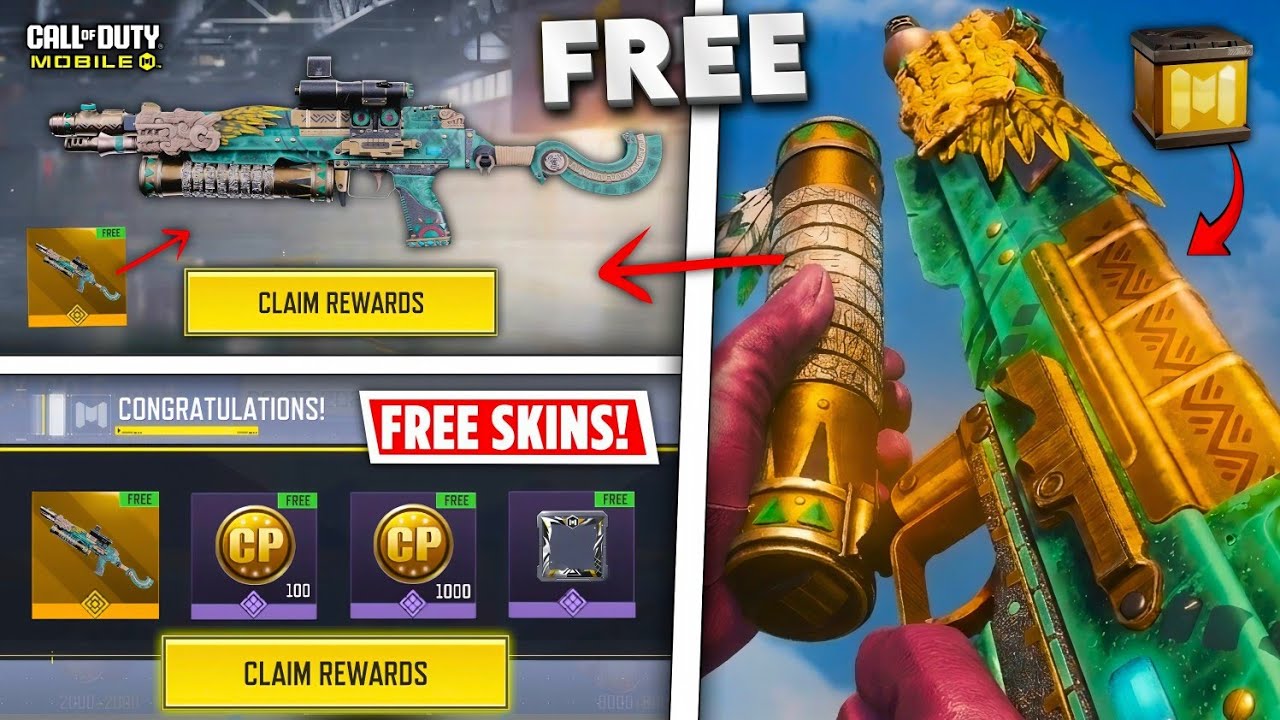 Бесплатный легендарный PP19 Bizon - MAYAN MALEDICTION [Обновление кэша] + бесплатные Cod Points и...