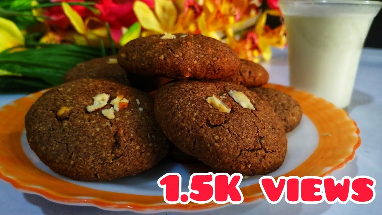 Crunchy and Healthy Ragi Cookies | No Sugar No Egg No Butter No Oil | Quick & Easy