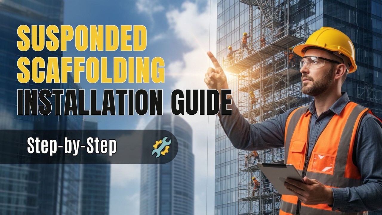 Step-by-Step Suspended Scaffolding Installation Guide I Scaffolding Installation