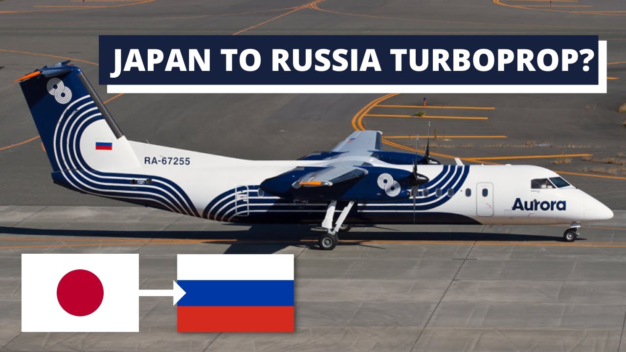 Aurora Airlines Dash 8 300 | Sapporo to Yuzhno-Sakhalinsk