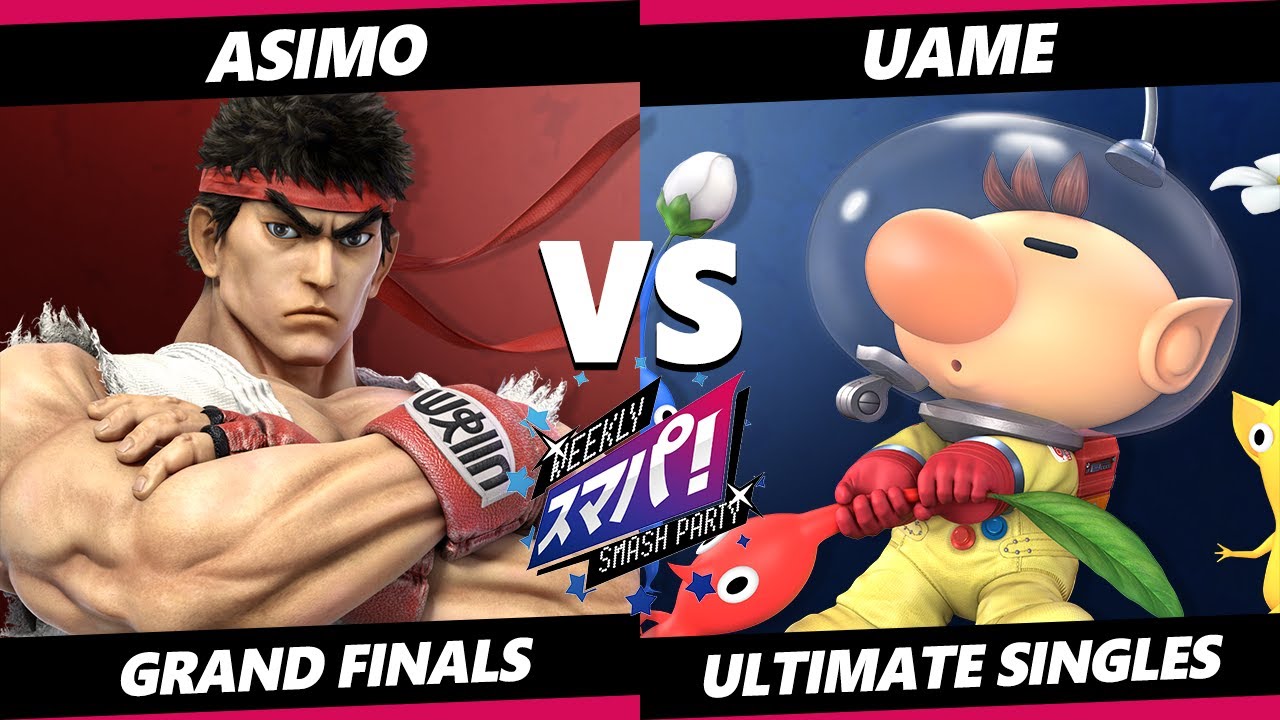 Sumapa 209 GRAND FINALS - Asimo (Ryu) Vs. uame (Olimar) Smash Ultimate - SSBU
