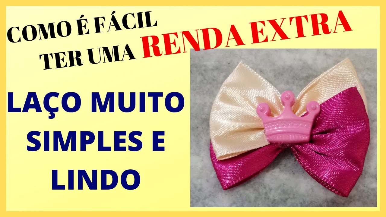 Laço Duplo Pet 🎀 🐾 - Muito Simples de fazer e Lindo - laço pet Luxo
