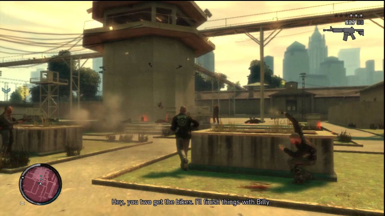 GTA IV TLAD mission 22 ( final mission) get lost ps3 hd