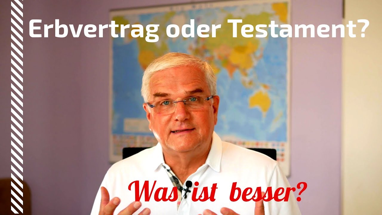 Erbvertrag besser als Testament?