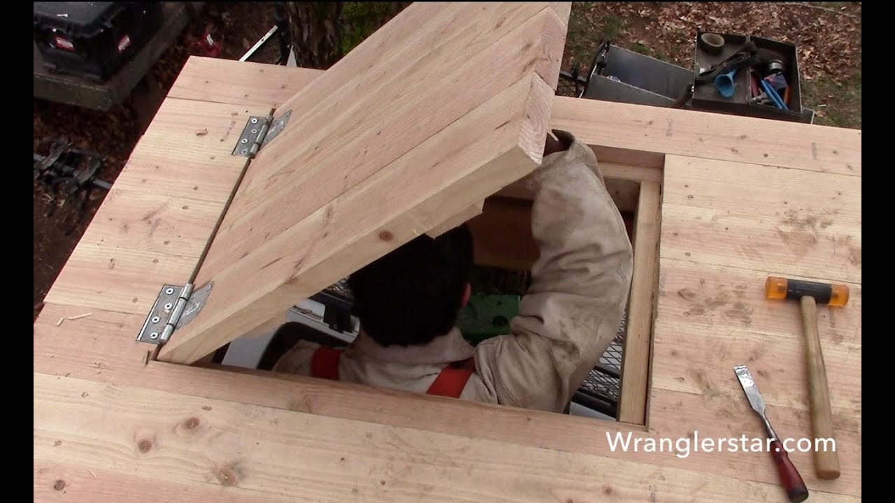 Treehouse Secret Trap Door | 14 Wranglerstar