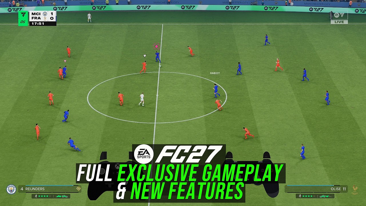 EA FC 27: сетевой многопользовательский геймплей и обзор новых функций (разбор всех нововведений)