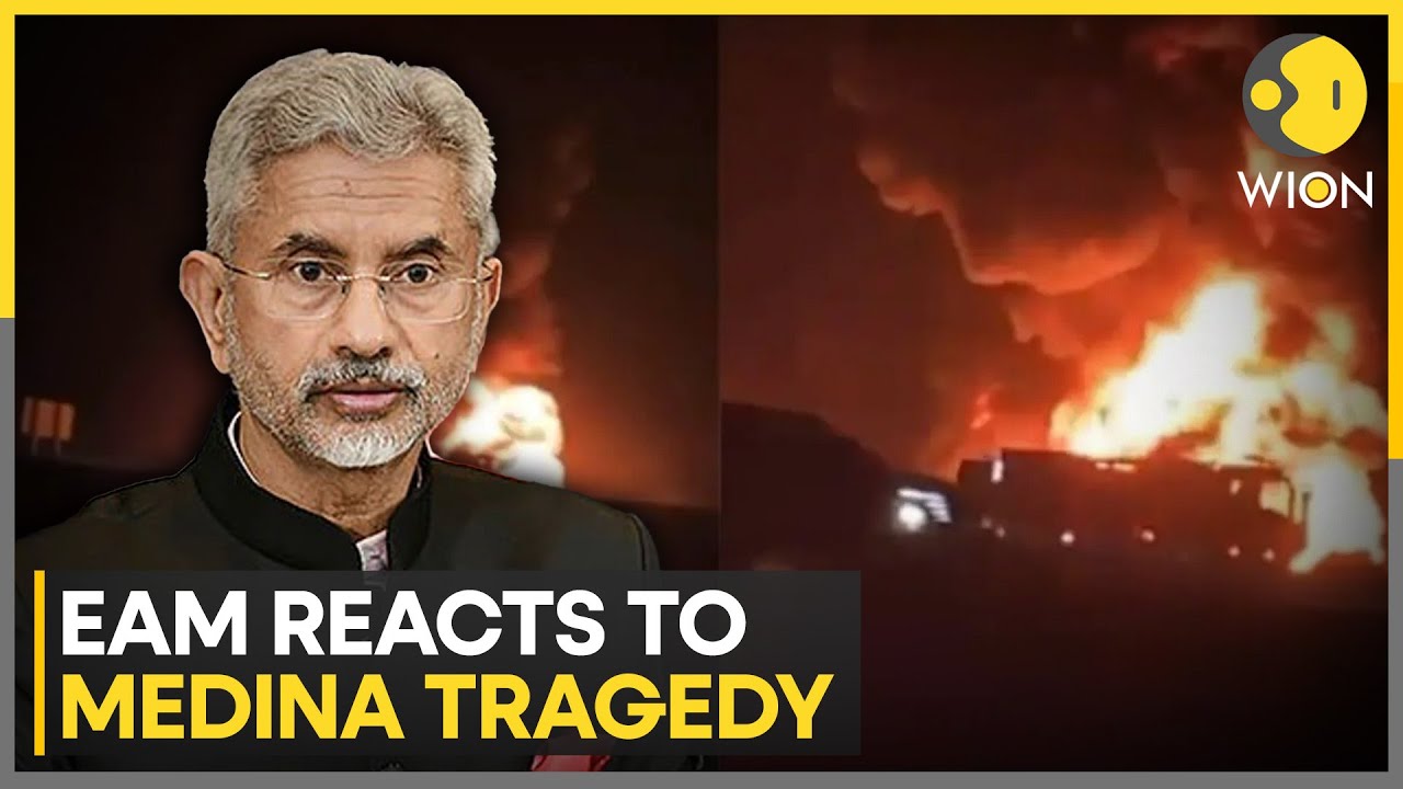 Saudi Arabia Tragedy: Bus Tanker Collision Near Medina | India&rsquo;s EAM Expresses Deep Shock | WION