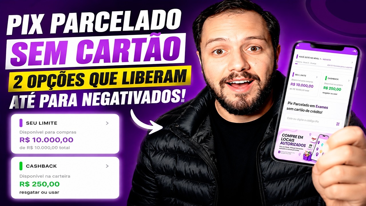 💰 2 PIX PARCELADOS QUE PODEM LIBERAR AT&Eacute; PARA NEGATIVADOS