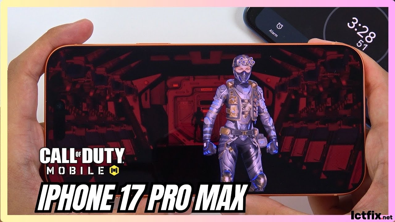 iPhone 17 Pro Max Call of Duty Mobile Gaming test CODM | Apple A19 Pro, 120Hz Display