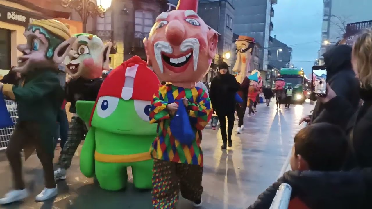 La cabalgata de los Reyes Magos en la estrada