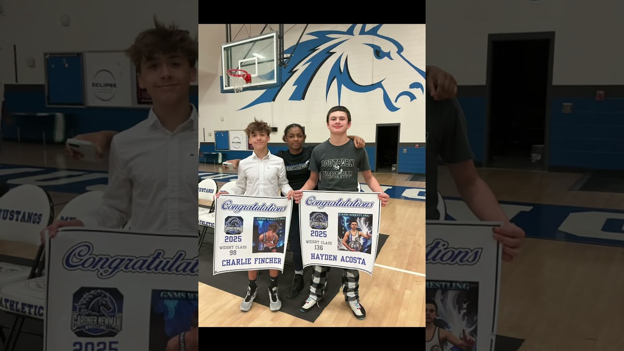 GNMS Wrestling 8th Grade Night 