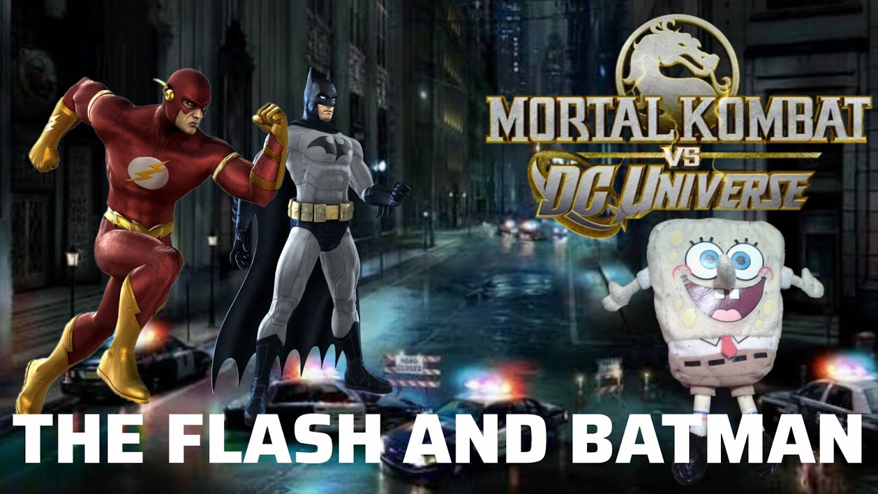 SpongeBob Replays MK vs. DCU - Part 4 (The Flash and Batman)