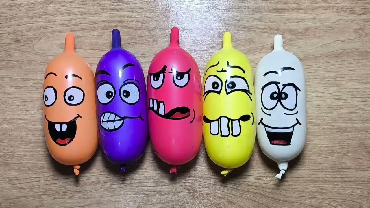 Making Slime with Funny Balloons - Satisfying Slime video - FlexFlow 619