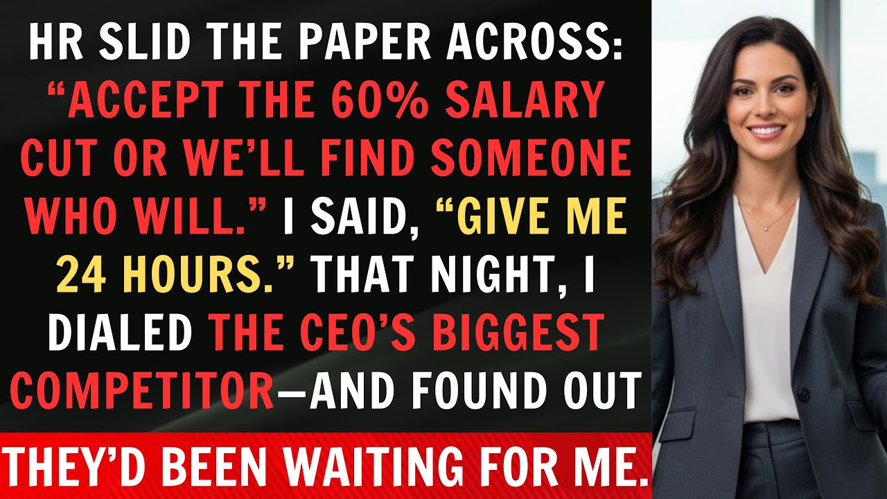 They Told Me ‘Take the 60% Pay Cut or You’re Out ’ So I Made ONE Call That Ended Their Game