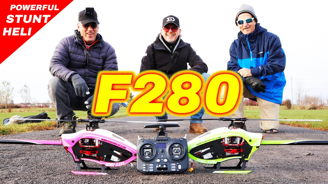 Crazy YXZNRC F280 Stunt Heli - Not Your Grandma's Heli !