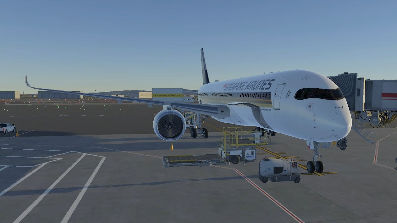 INFINITE FLIGHT BETA| A350-900(SINGAPORE AIRLINE) FROM SINGAPORE TO SAN FRANCISCO