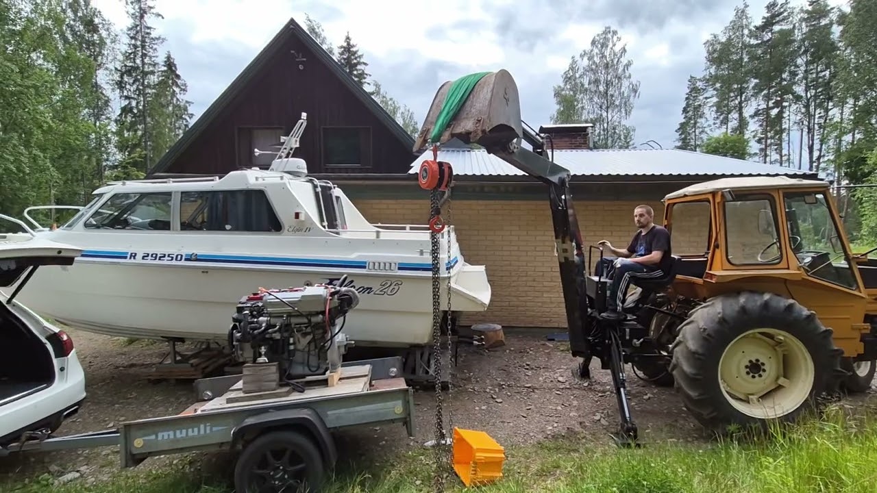 Valmet 602 + Kellfri * Steyr Marine = Bella Falcon 26