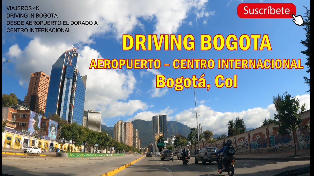 VIAJEROS 4K - DESDE AEROPUERTO EL DORADO HASTA CENTRO INTERNACIONAL