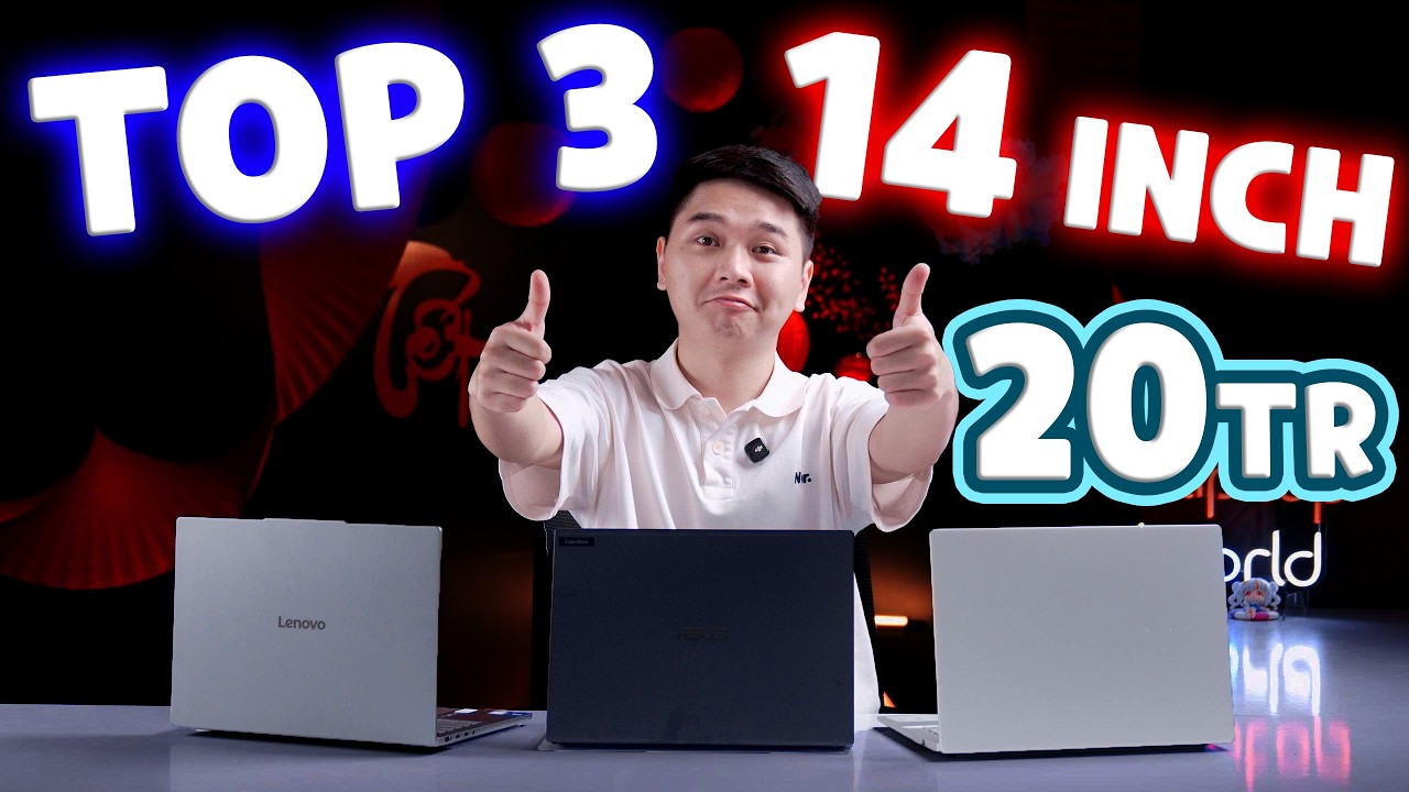 TOP 3 Laptop 14 Inch TỐT NHẤT tầm giá 20-21 triệu | LaptopWorld