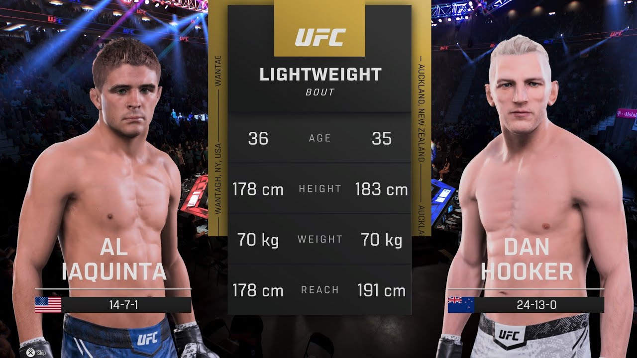 DAN HOOKER VS AL IAQUINTA Full Fight 