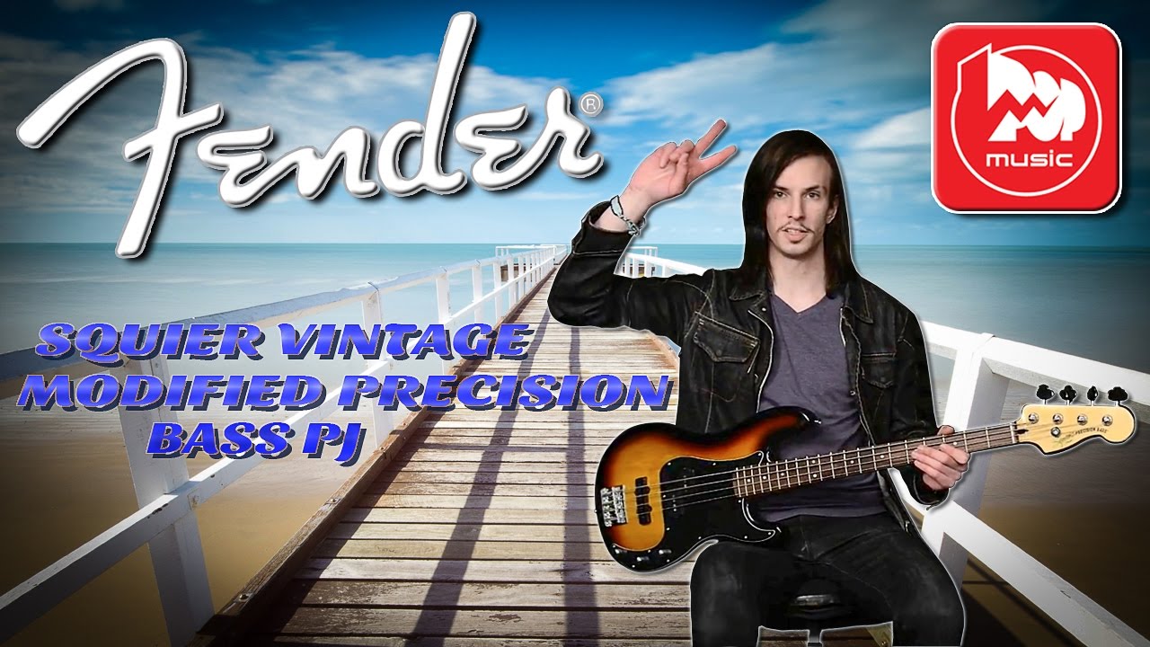 FENDER SQUIER VINTAGE MODIFIED PRECISION BASS PJ - обзор бас-гитары