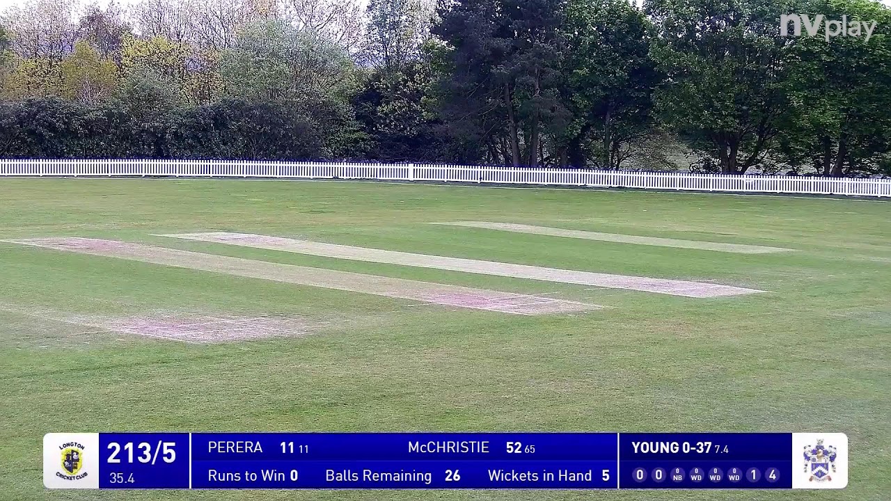National KO Cup - Hyde CC 1st XI vs Longton CC 1st XI