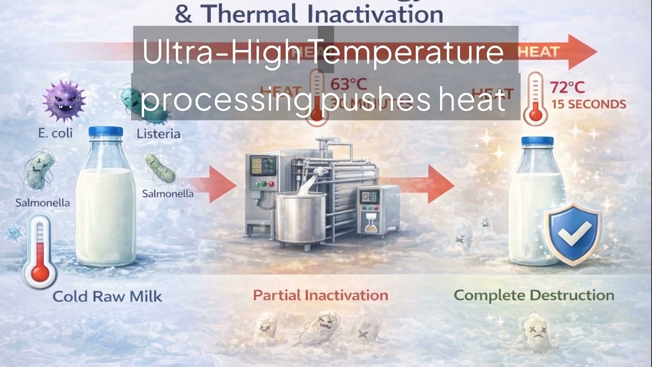 Milk Pasteurization & Processing: Turning Raw Milk into Safe Food