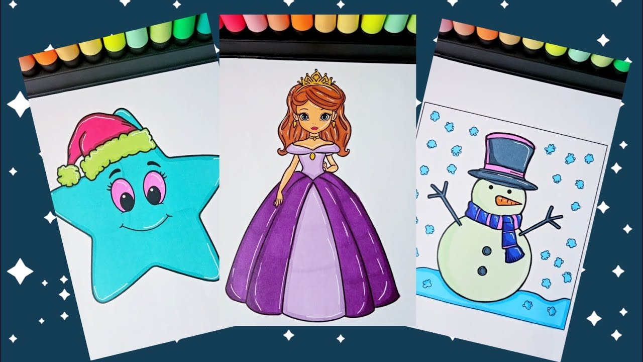 Relaxing ASMR Coloring Page 