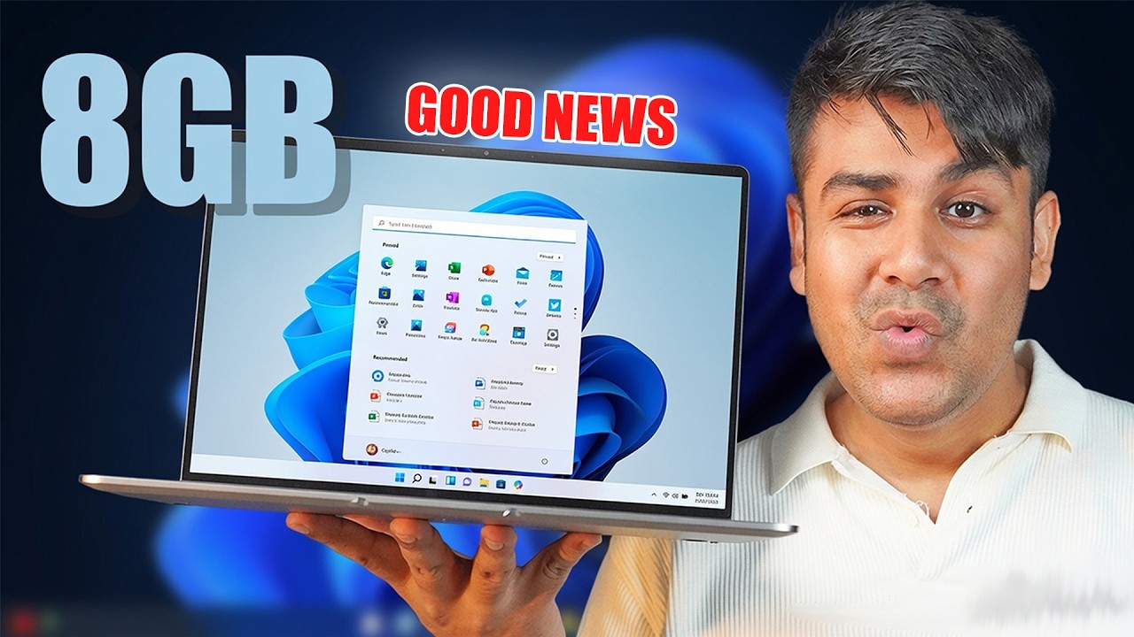 Windows 11 New Update - Works of Low RAM | 8GB is Enough